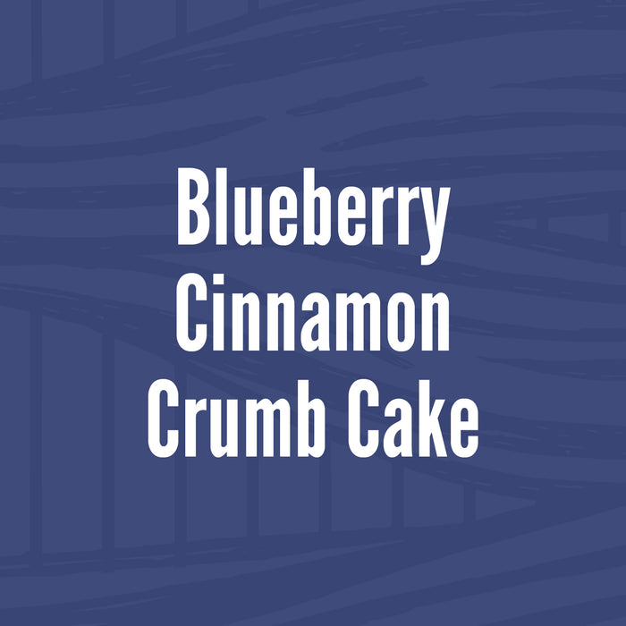 Blueberry Cinnamon Crumb Cake
