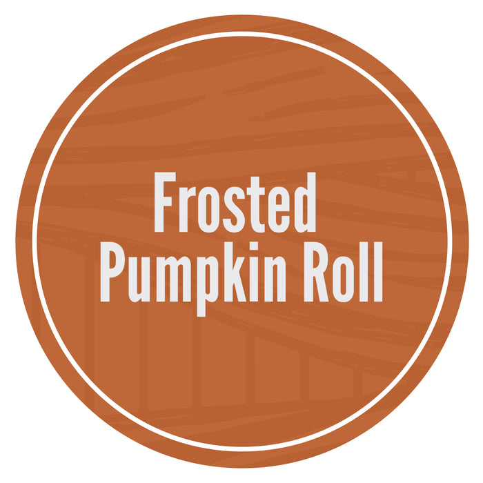Frosted Pumpkin Roll Pike Pods