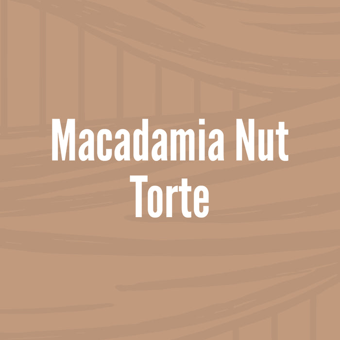 Macadamia Nut Torte